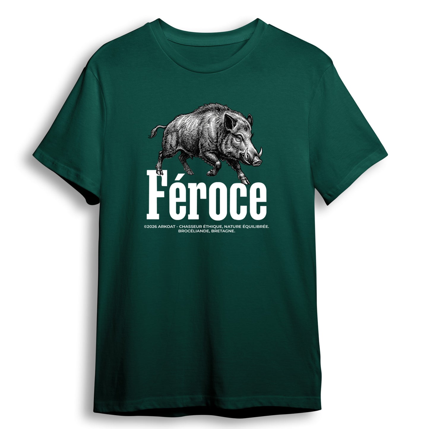 T-shirt - Sanglier féroce