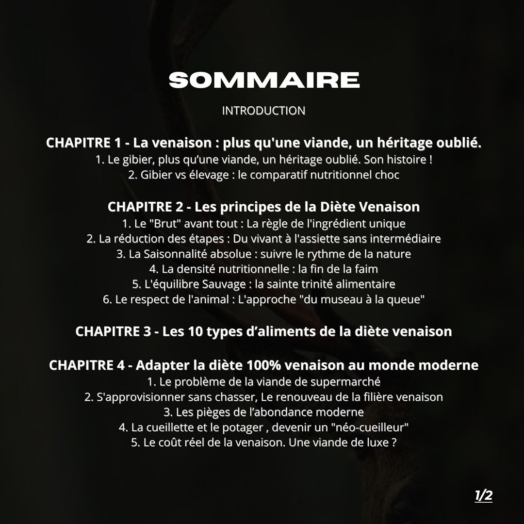 Ebook "100% VENAISON"