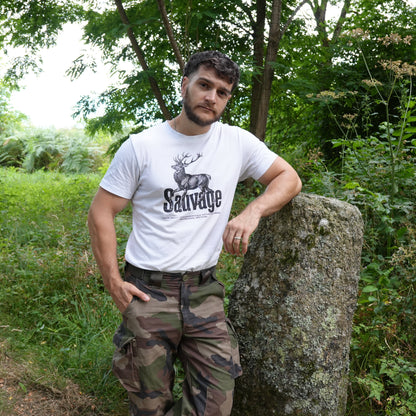 T-shirt - cerf sauvage