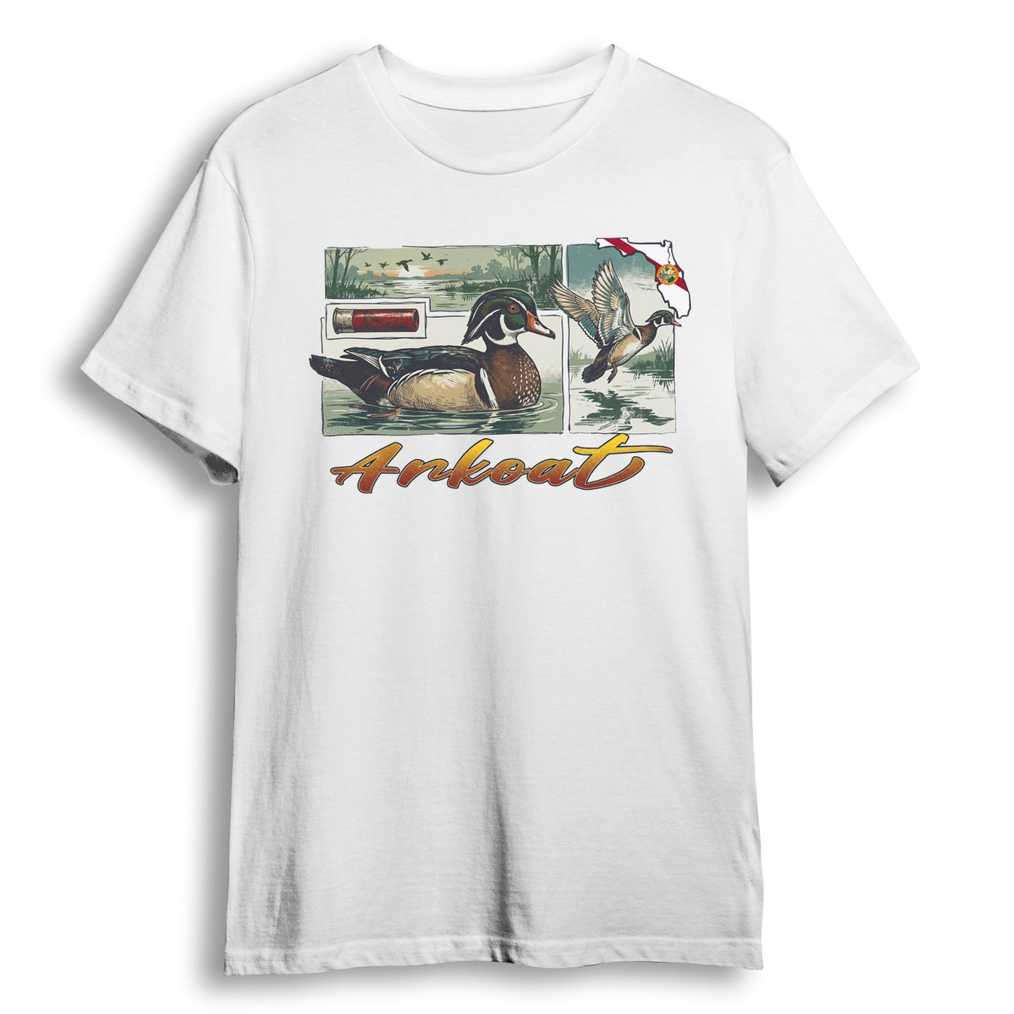 T-shirt - Canard branchu
