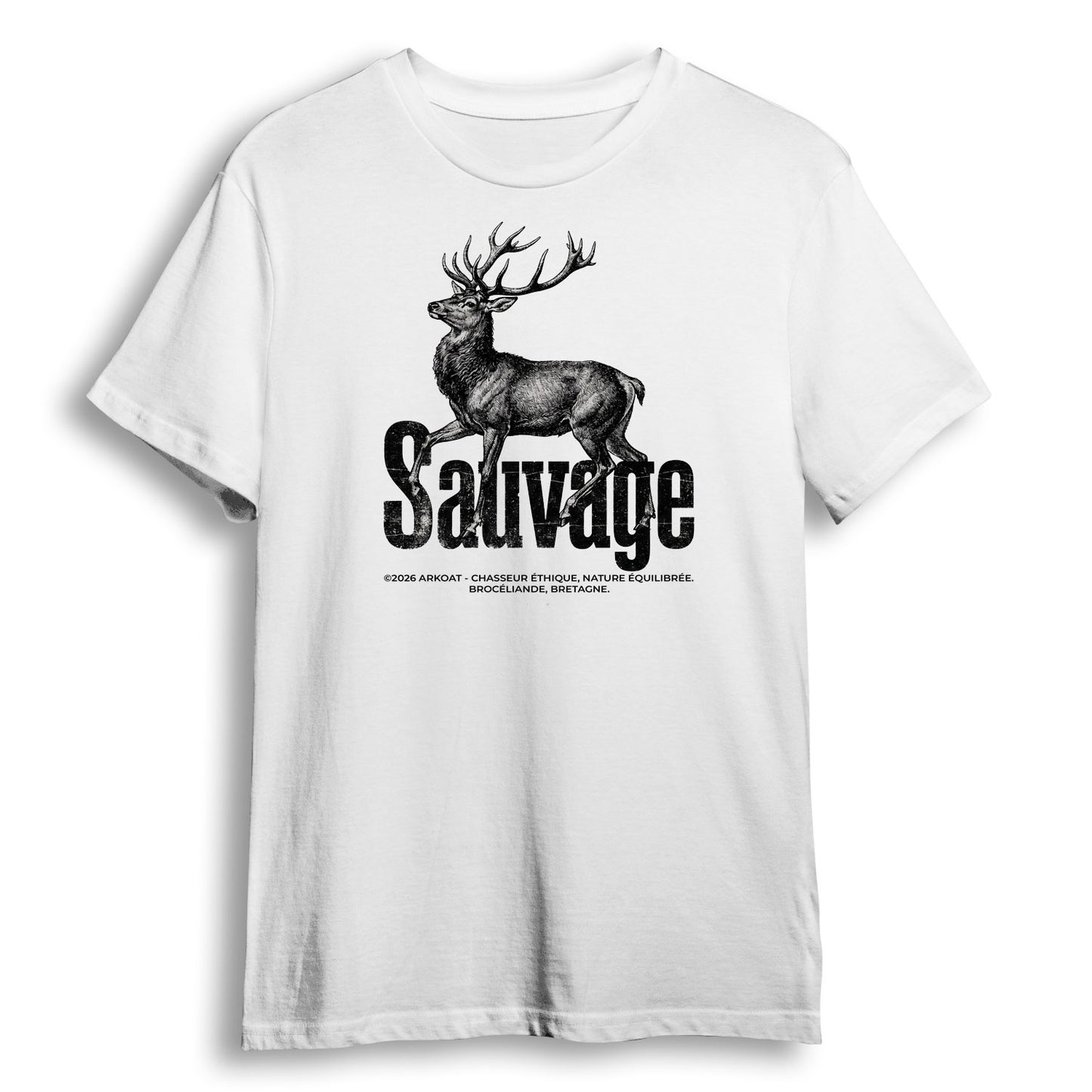 T-shirt - cerf sauvage