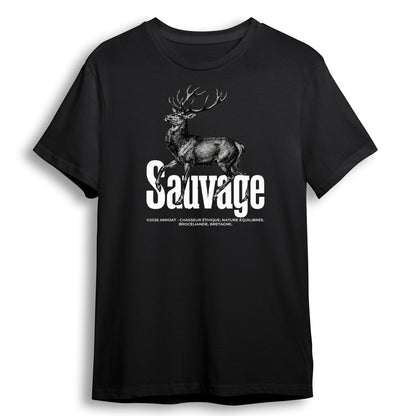 T-shirt - cerf sauvage