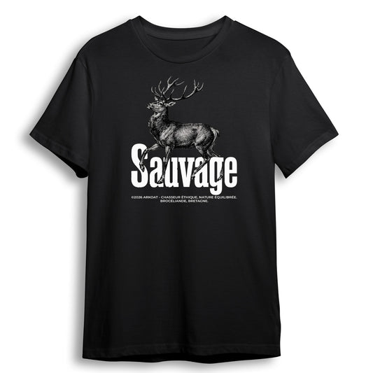 T-shirt - cerf sauvage