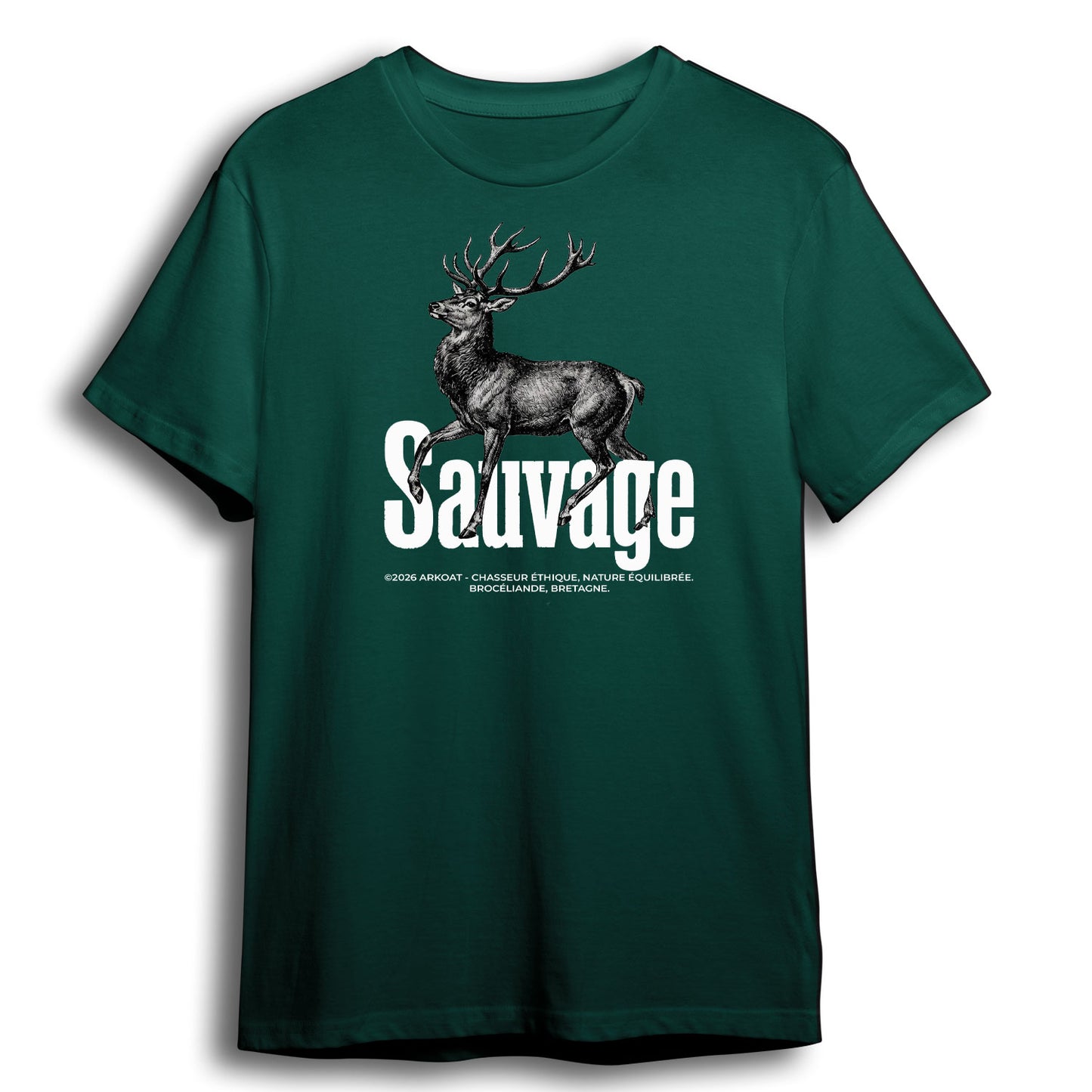 T-shirt - cerf sauvage