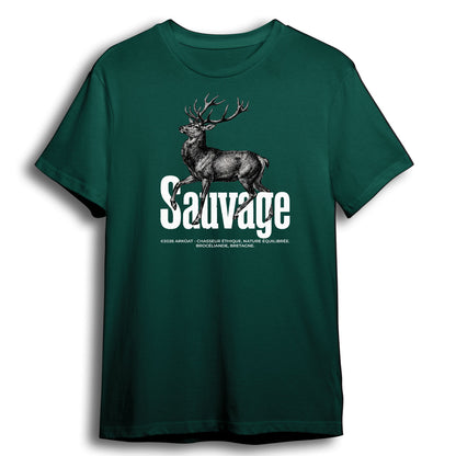 T-shirt - cerf sauvage