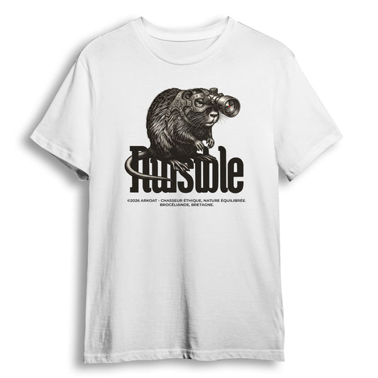 T-shirt chasse - Ragondin Nuisible