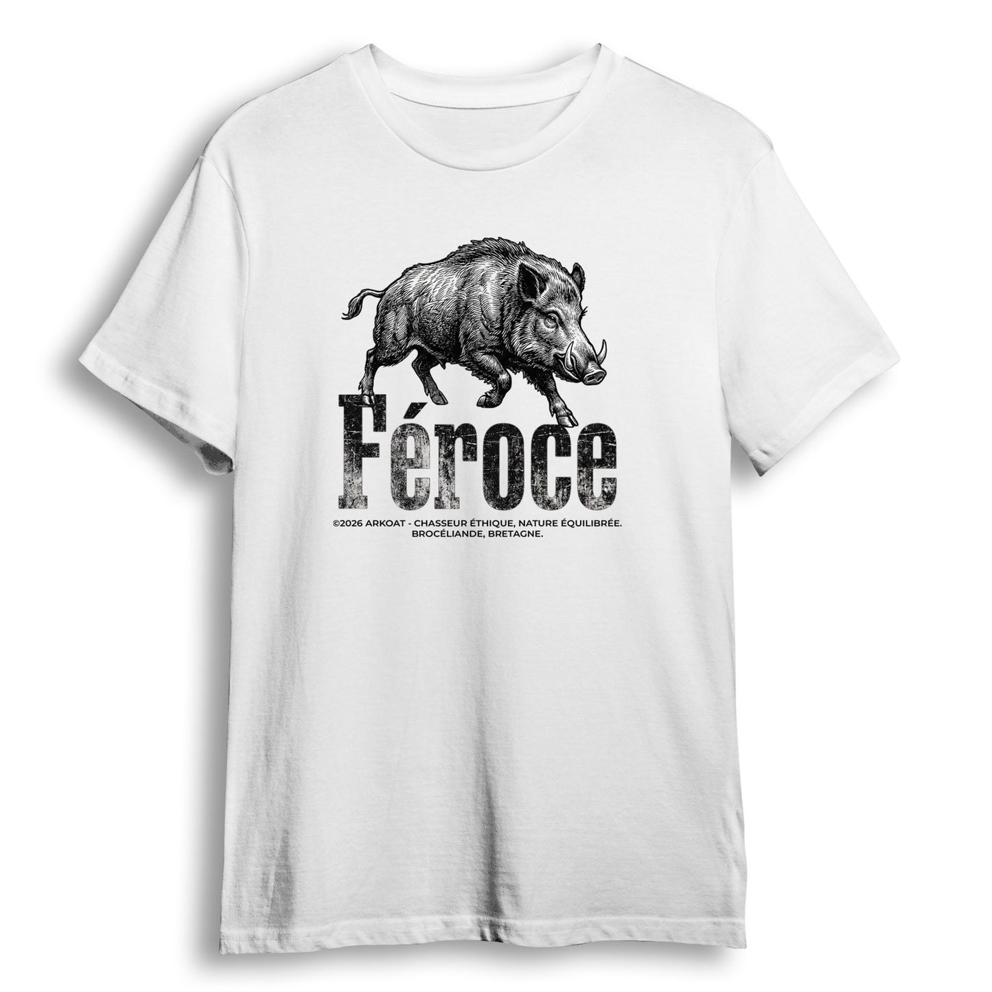 T-shirt - Sanglier féroce