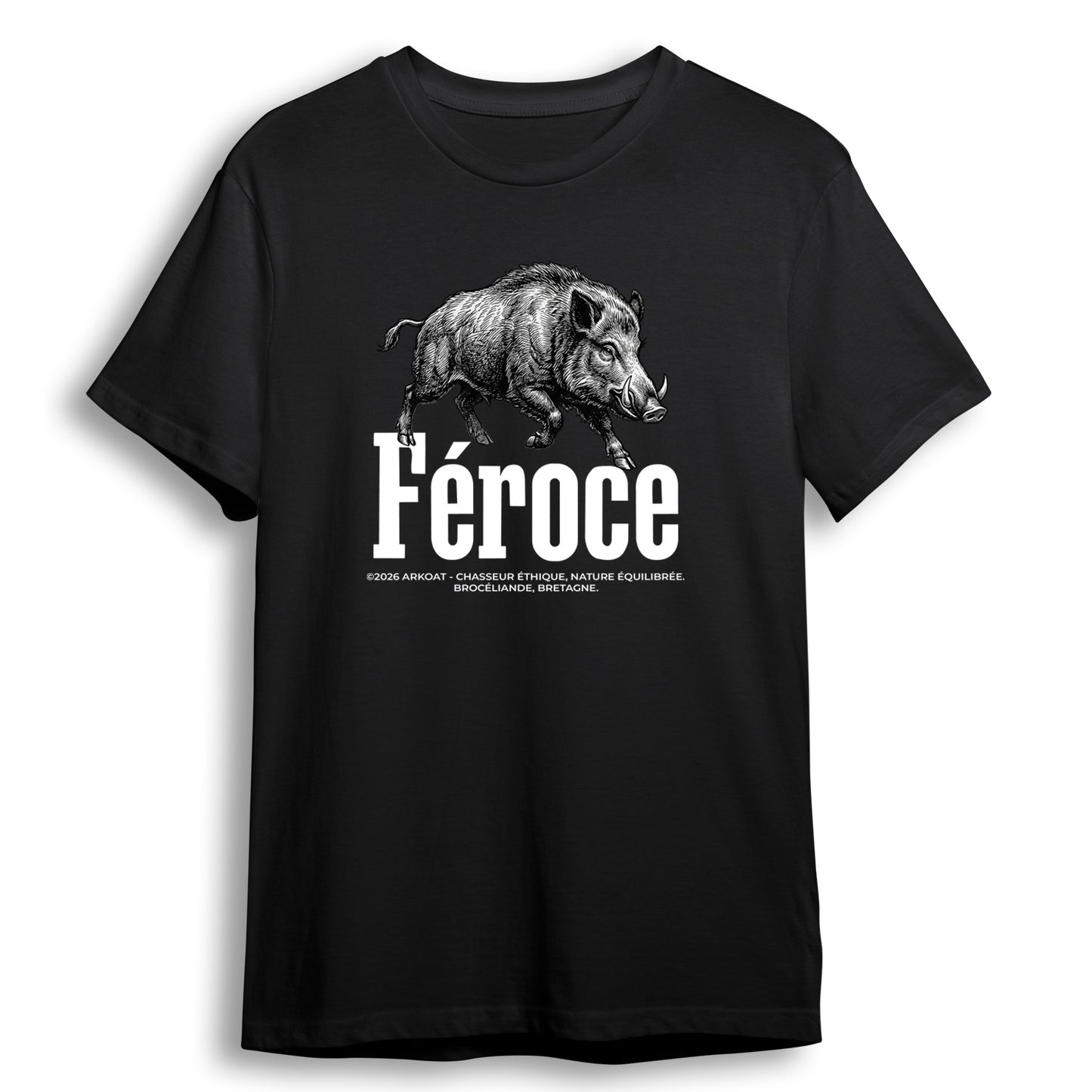 T-shirt - Sanglier féroce